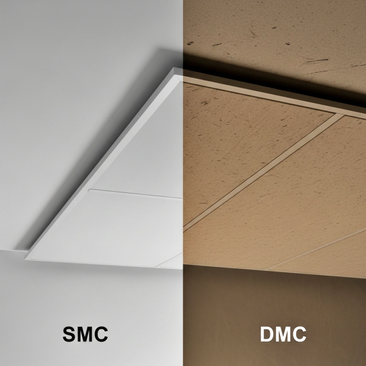  SMC 천장재와 DMC 가성비와 성능 모두 잡으려면?