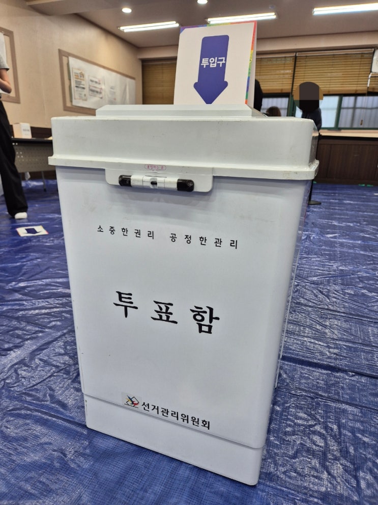  제21대 대통령 선거 투표참관인 알바 후기