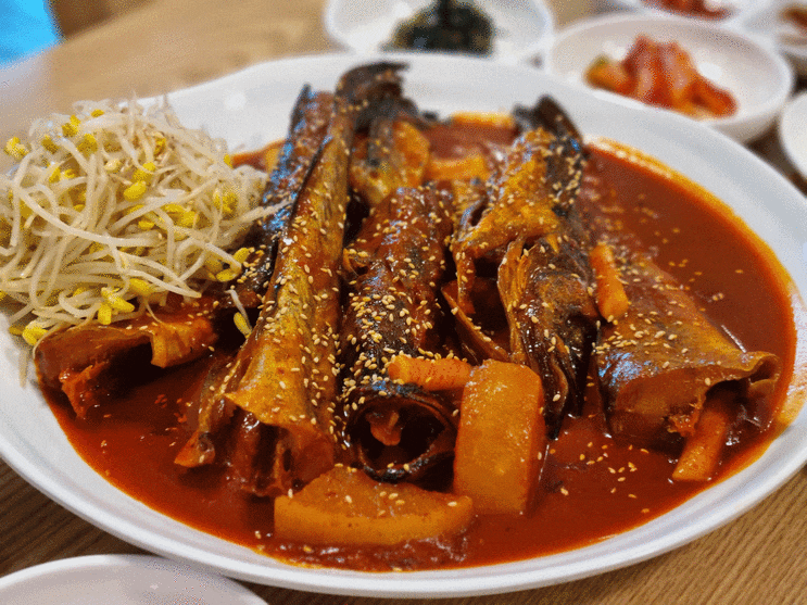  대영힐스cc 맛집 코다리 조림 충주 마당