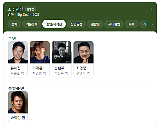  '소주전쟁' 후기 (스포x)
