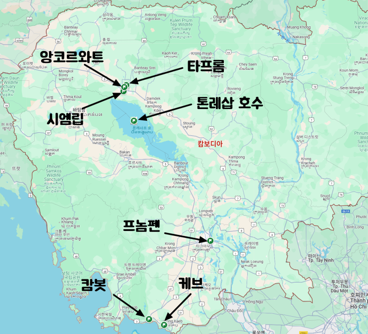  캄보디아 여행지 BEST 7 - 캄보디아 가볼 만한 곳 추천 (여행 코스 짜기)