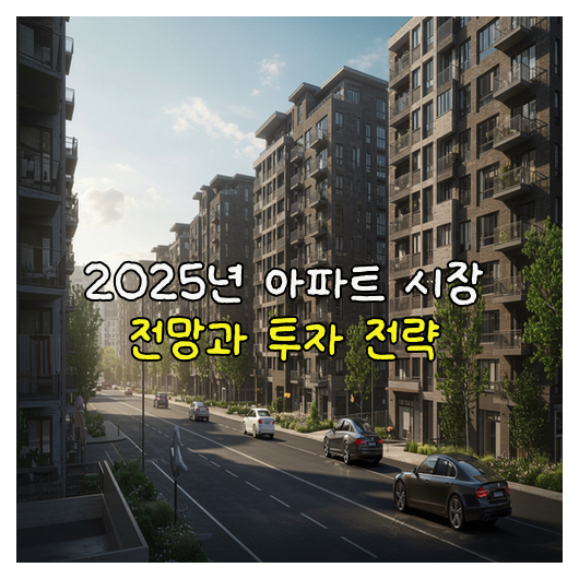  2025년 아파트 시장 전망과 전략