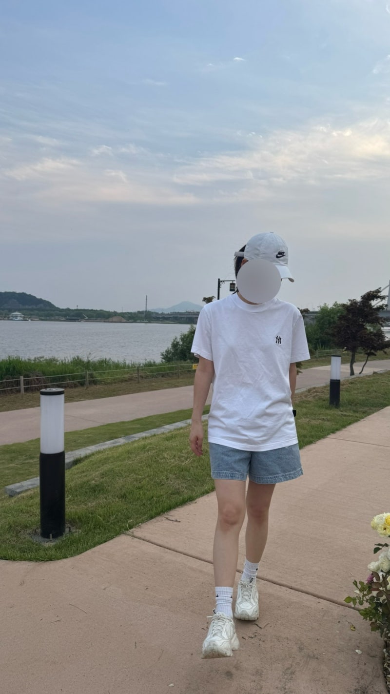 [Nike] 나이키 데님 루즈핏 청반바지 리뷰 | 사이즈 | 여름커플룩 | IF0624-440, IF0622-440 |