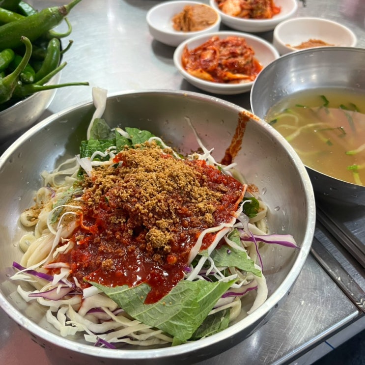  대구 서문시장 칼국수 서문시장 맛집 입으로 소문난 맛집