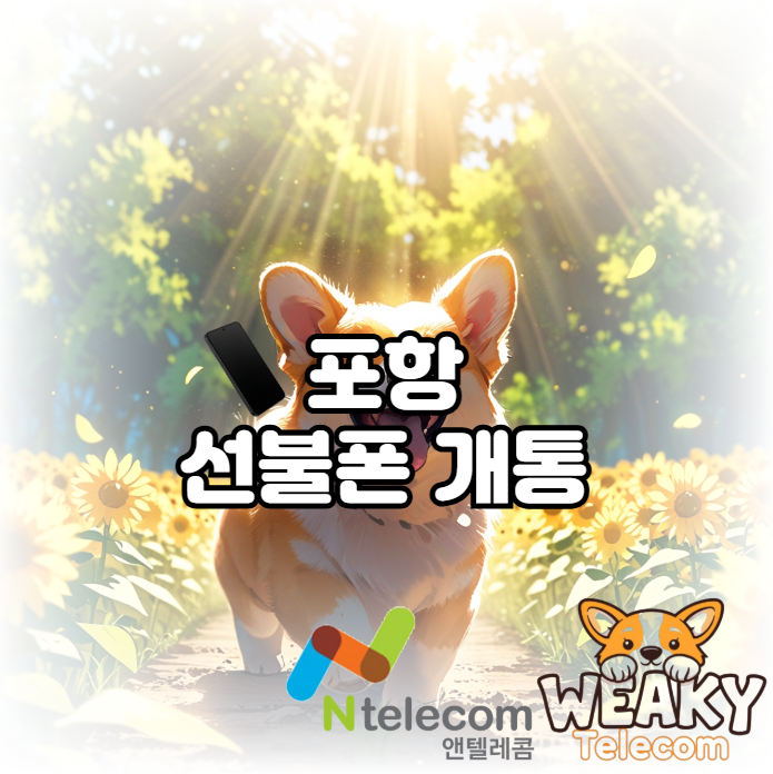  포항 선불폰 개통으로 본인 명의 폰을 사용해 보자!