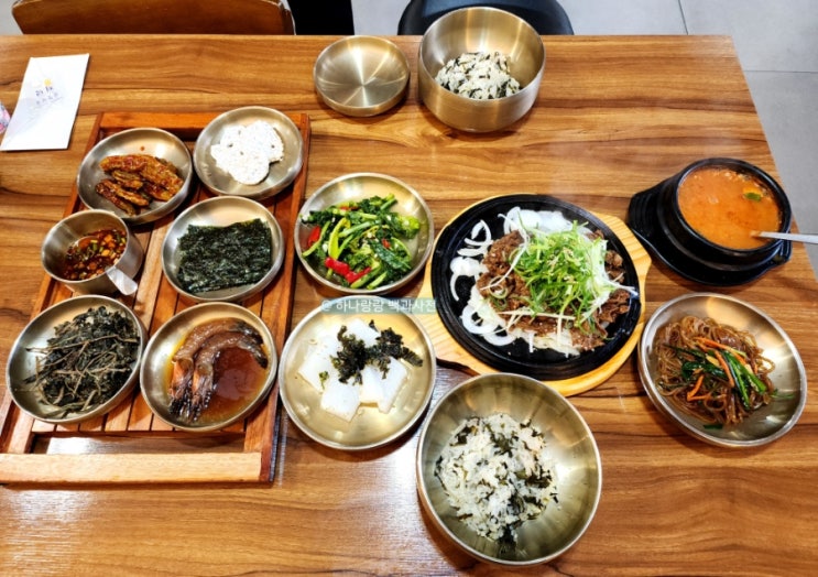  [경기 의왕] 13000냥 제철 반찬 무한리필 백운호수한정식 오월의 곤드레