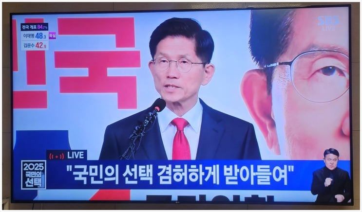 <b>김문수</b> 후보 대선 패배 결과 <b>승복선언</b>