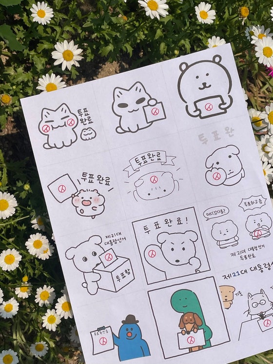  ️ 투표 인증, 그림으로 남기는 이유? ::: 순천 예술적인 성인 취미는 시리아트 스튜디오