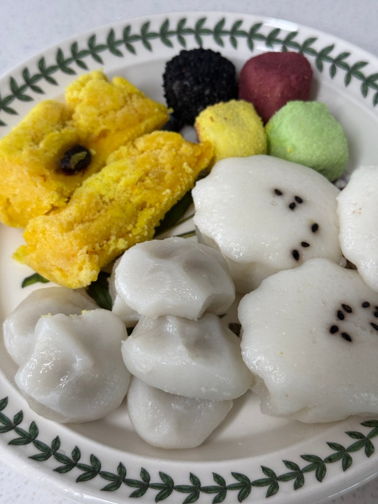  [부산 아름드리떡집] 구서동 떡집 단골 찐맛집 답례떡 저칼로리 떡  수제떡