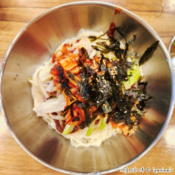잠실새내역 새마을 전통시장 비빔국수 은정국수 잠실새내역 새마을 전통시장 비빔국수 은정국수