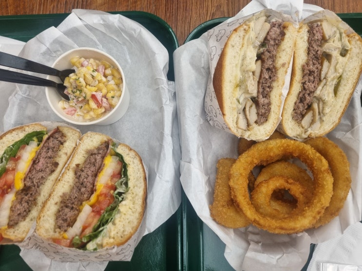  인천시청 맛집 우프스낵바 수제버거 전문
