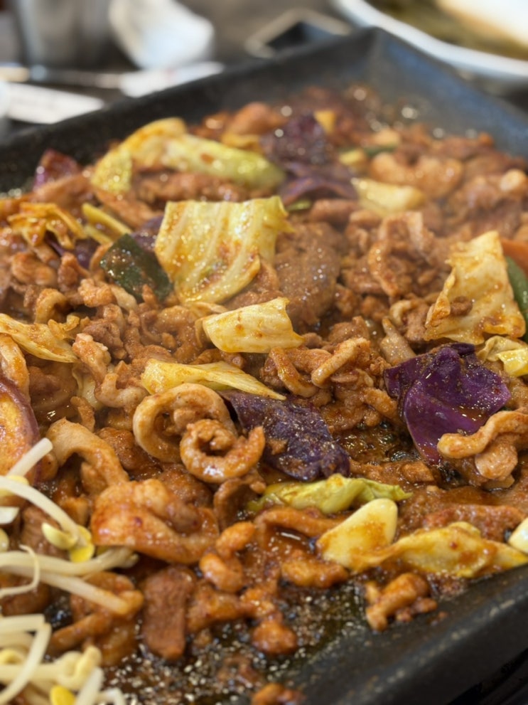  포항 오리불고기 양덕동맛집 행복한오리 포항본점