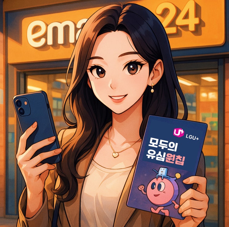  유플러스 선불폰 원칩 유심 최신 개통 방법