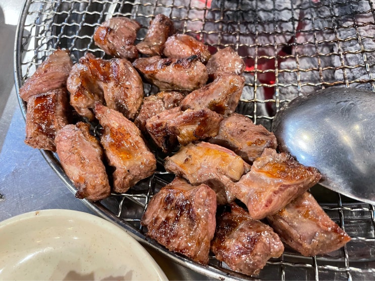 갈매기살이 정말 맛있는 동천동맛집 수지 황소고집 추천해요