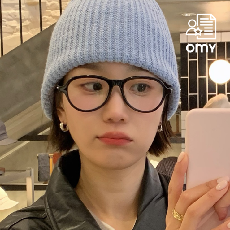 장희령 빈티지 안경 원 포인트 보잉 안경테 추천!