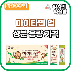 마이타민 업 성분 10포 60포 가격 연령 나이 용량 밥잘먹는 영양제