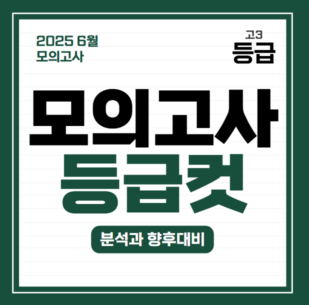  2025 6모 등급컷 고3 6월 모의고사 분석