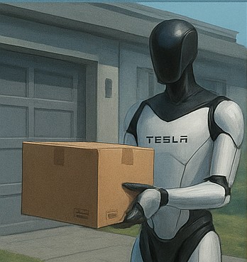  택시도 택배도 해? 테슬라 사이버캡 + 옵티머스 수익모델 (TSLA 주식)