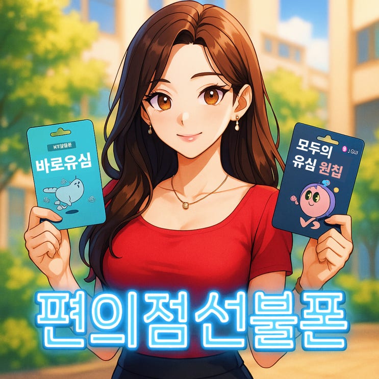  편의점 선불폰 개통법 정리