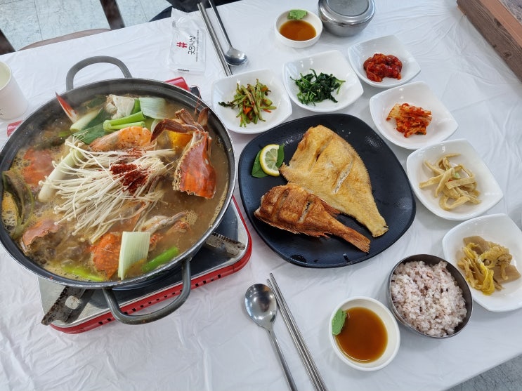  태안 게국지 맛집 추천 행복식당 안면도 현지인맛집