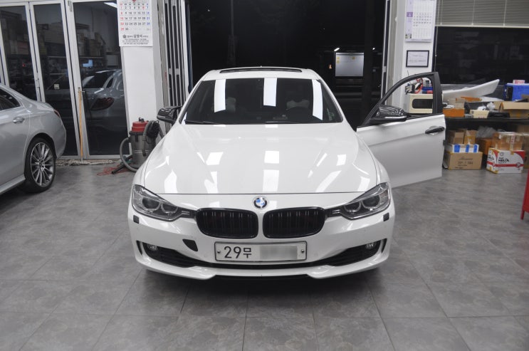  BMW F30 NBT오디오 전원고장 블랙아웃 메인보드 고장수리 - 수원테크(수입차오디오수리전문)