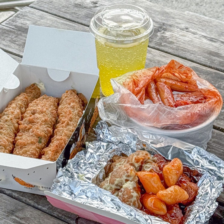 망원한강공원 피크닉은 이렇게! 망원시장 포장 먹거리 조합 TOP 3