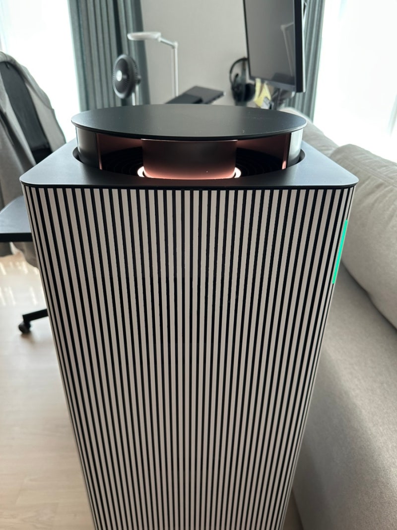 [삼성 공기청정기]삼성 Infinite AI 공기청정기, 33㎡ &100㎡ 리유저블 필터 실사용 후기(모델명: A....