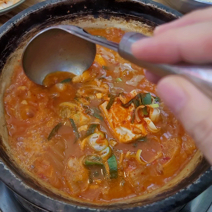 석촌역ㆍ잠실역:[옛촌매운갈비찜]후기/ 8천원 김치찌개 맛있어요!