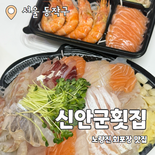  신안군횟집 : 노량진 계절모둠회 가성비 회포장 노량진맛집 추천후기