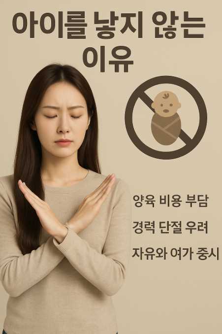  아이를 낳지 않는 이유는 뭘까?