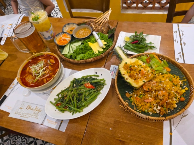  다낭 한시장 주변 맛집 베트남 가정식식당 냐벱 추천메뉴