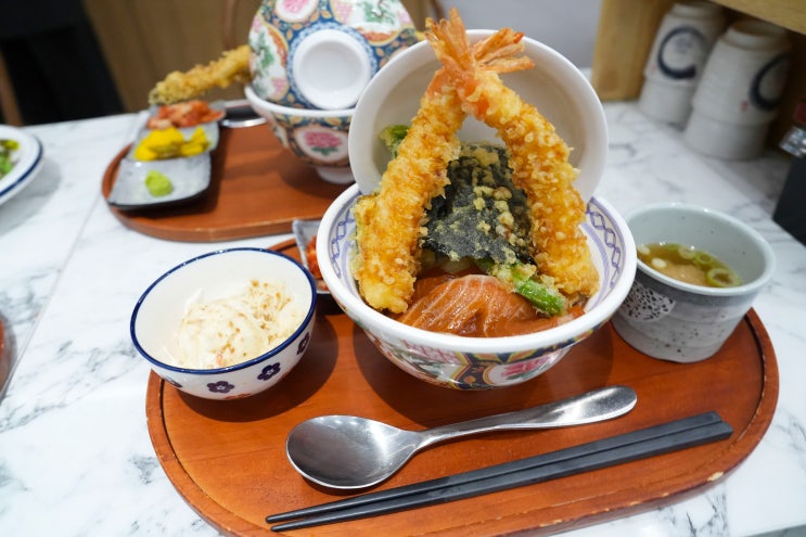  여의도동 맛집 완전 인정 감동의 텐동 마츠노하나 더현대서울점
