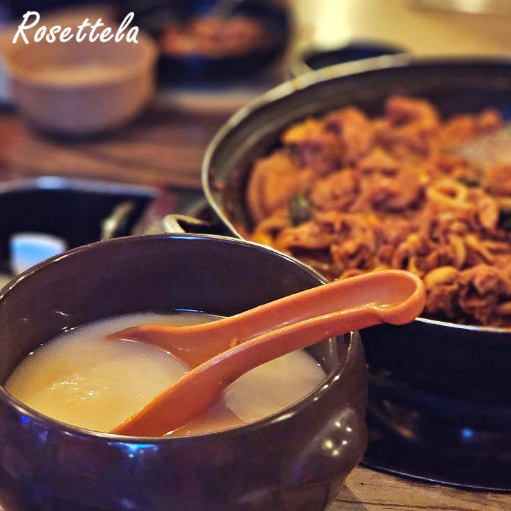  신논현역 닭갈비 맛집 닭갈비전 살얼음 누룽지막걸리 강남 회식