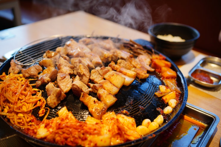  [발산역 삼겹살] 월화식당 - 마곡 고기집