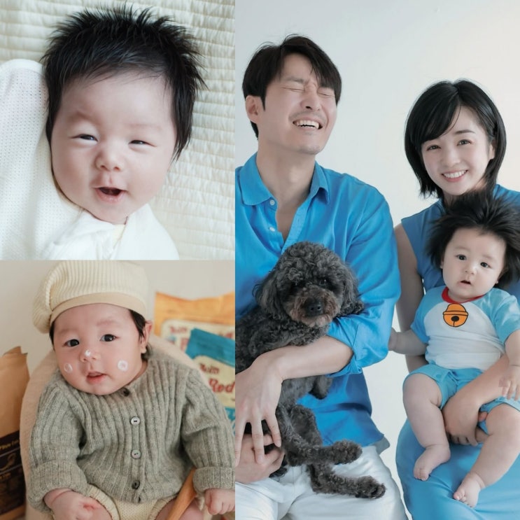 <b>심형탁</b> 사야 부부 <b>아들</b> 심하루... 똑 닮았네! ft 인스타 <b>성장</b>사진