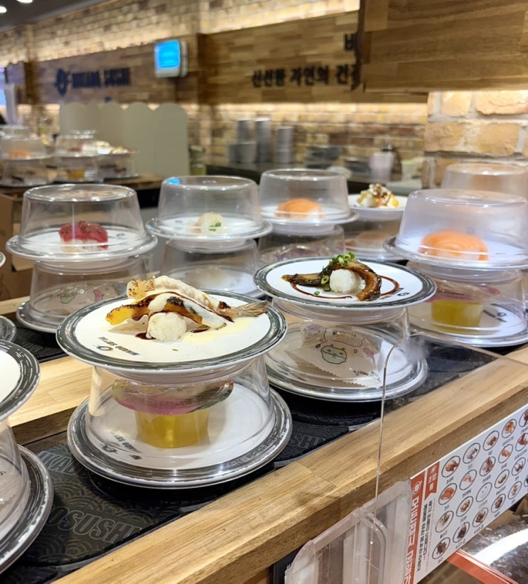  한 접시 1,900원 가성비 좋고 신선한 평택초밥 맛집 미카도스시 평택역점