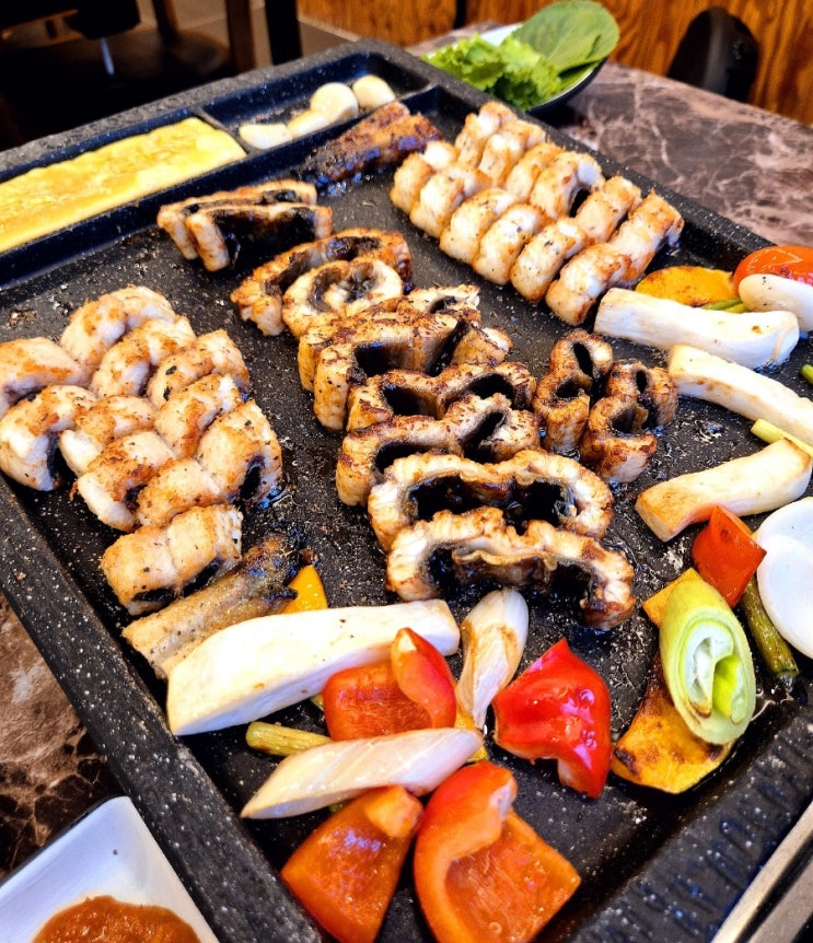  [ 전주 맛집 ] 장어야 새우줘 # 중화산동 장어 구이 맛집 분위기 좋은 단체 회식 외식 맛집 추천