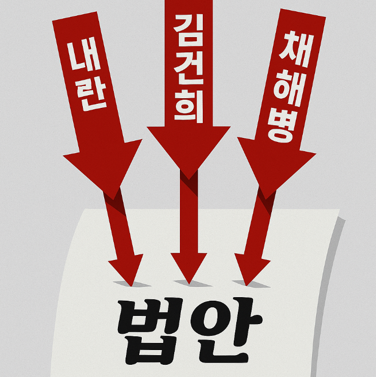 ️ 이재명 당선 이틀 만에 ‘3대 <b>특검법</b>’ <b>국회 통과</b>!
