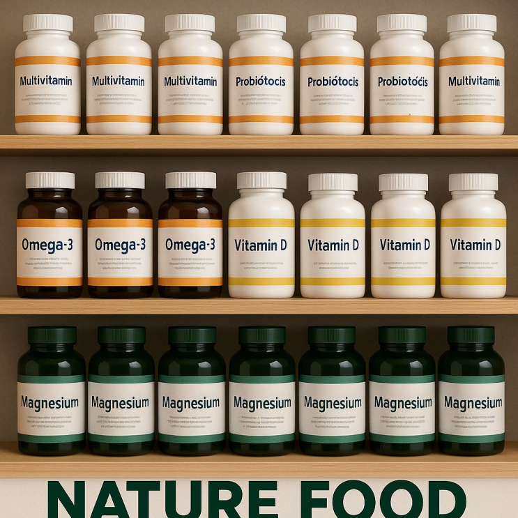  2025년 Nature Food가 추천하는 영양제 TOP5