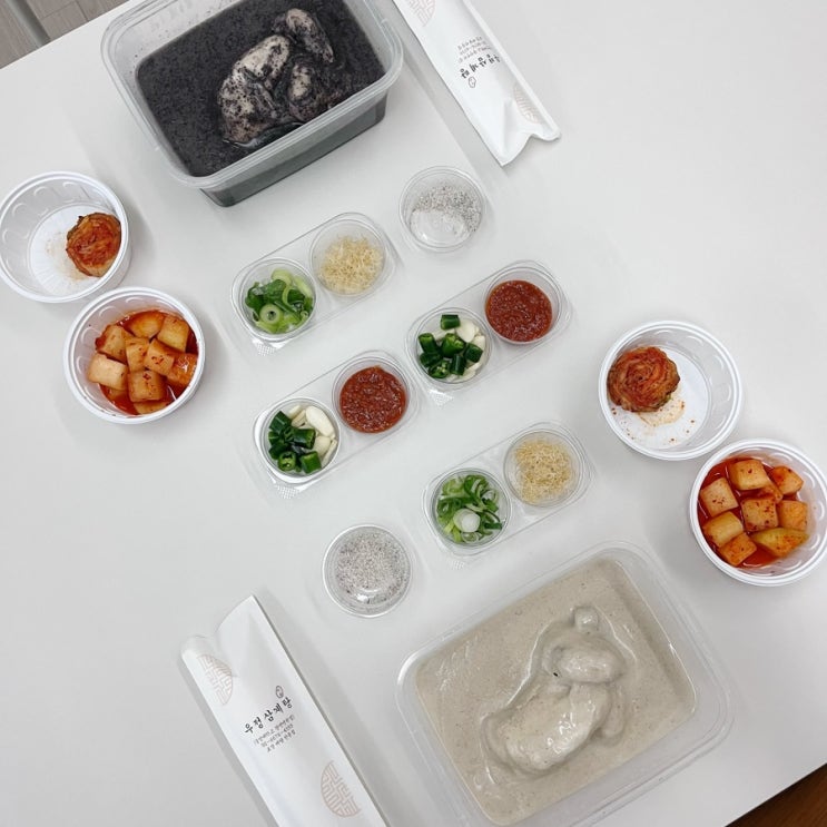  일직동삼계탕 | 중대병원맛집 우정삼계탕에서 포장 | 광명삼계탕