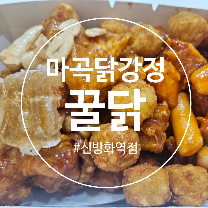  (신방화역맛집) 마곡닭강정 추천, 꿀닭 신방화역점