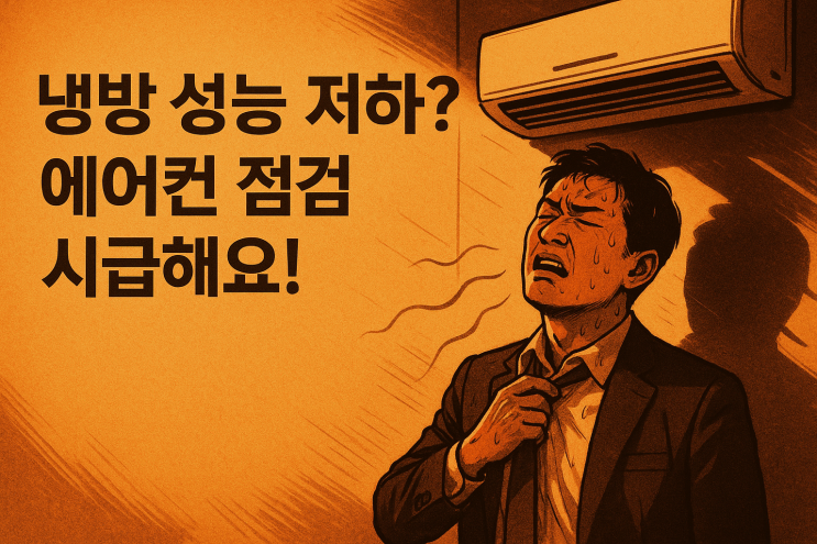  정왕동에어컨가스충전냉매보충 - 내 에어컨이 시원하지 않은 이유 체크리스트
