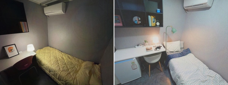  조용한 환경에서 개인 화장실을 갖춘 신길역고시원, 별빛스테이