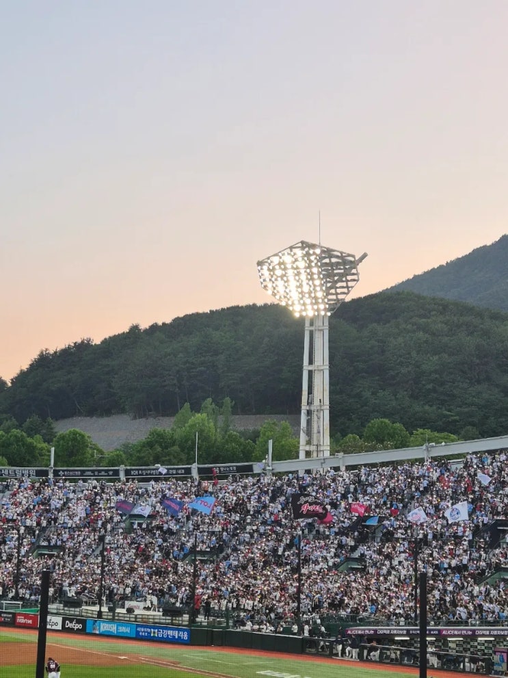 [<b>롯데</b>자이언츠] 사직야구장 3루 직관, 6월 3일 <b>키움전</b>, <b>감보아</b>... 