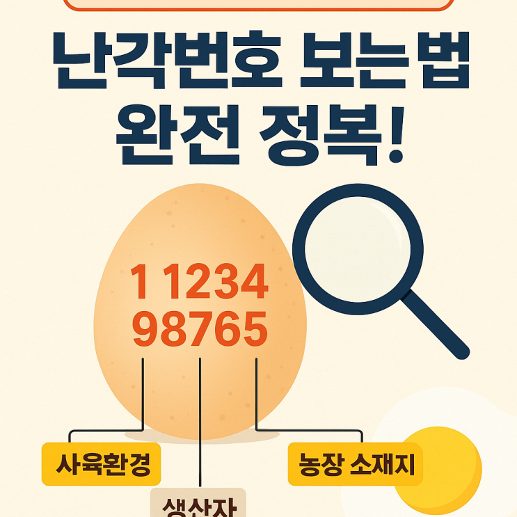  계란 껍데기의 숫자, 난각번호 보는 법! – 우리 가족이 안심하고 먹어