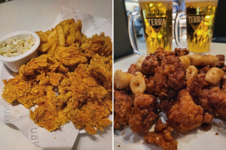  친구와 즐기는 완벽한 치맥, 깐부치킨 청량리역점에서 청량리역맥주