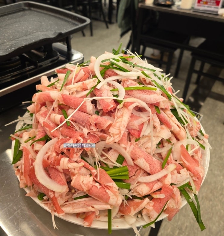  [경기 군포] 라면, 볶음밥과 후식 서비스 호계동맛집 나오리장작구이 호계점