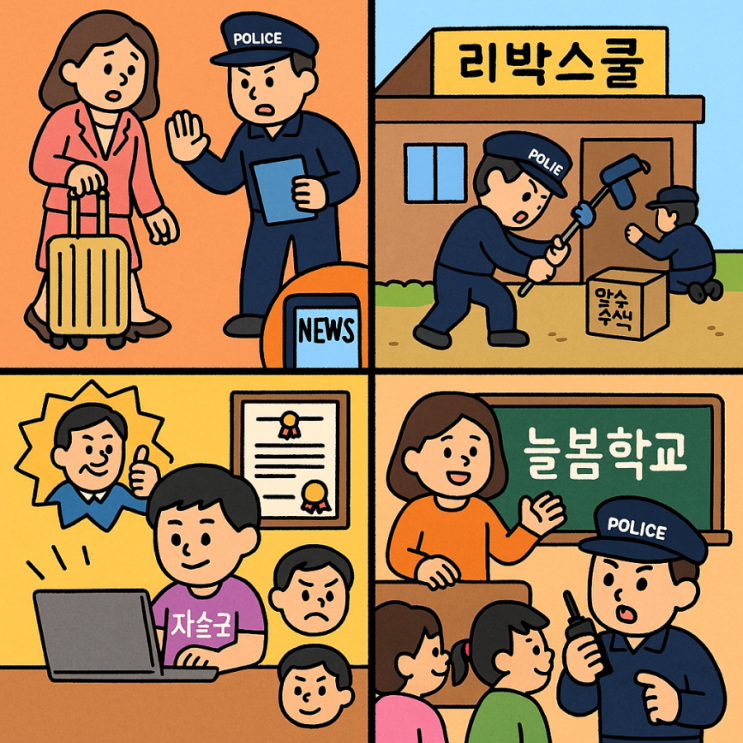 리박스쿨 댓글 조작 의혹 <b>수사 본격화</b> – 교육과 정치의 경계가... 