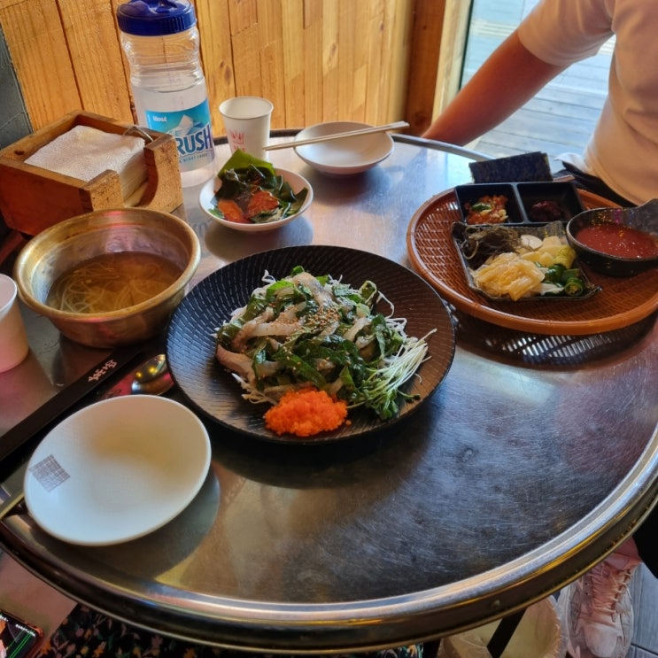  망원동 맛집 해물장수, 향긋한 깻잎막회가 있는 망원동 해물 포차