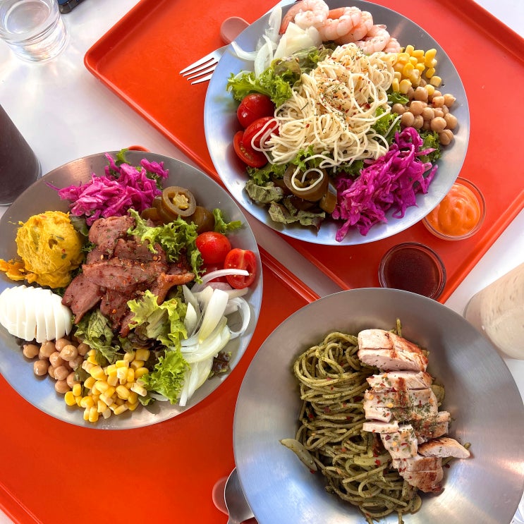  다이어트 맛집! 제주샐러드, 파스타, 도시락, 쉐이크가 있는 '짐박스'